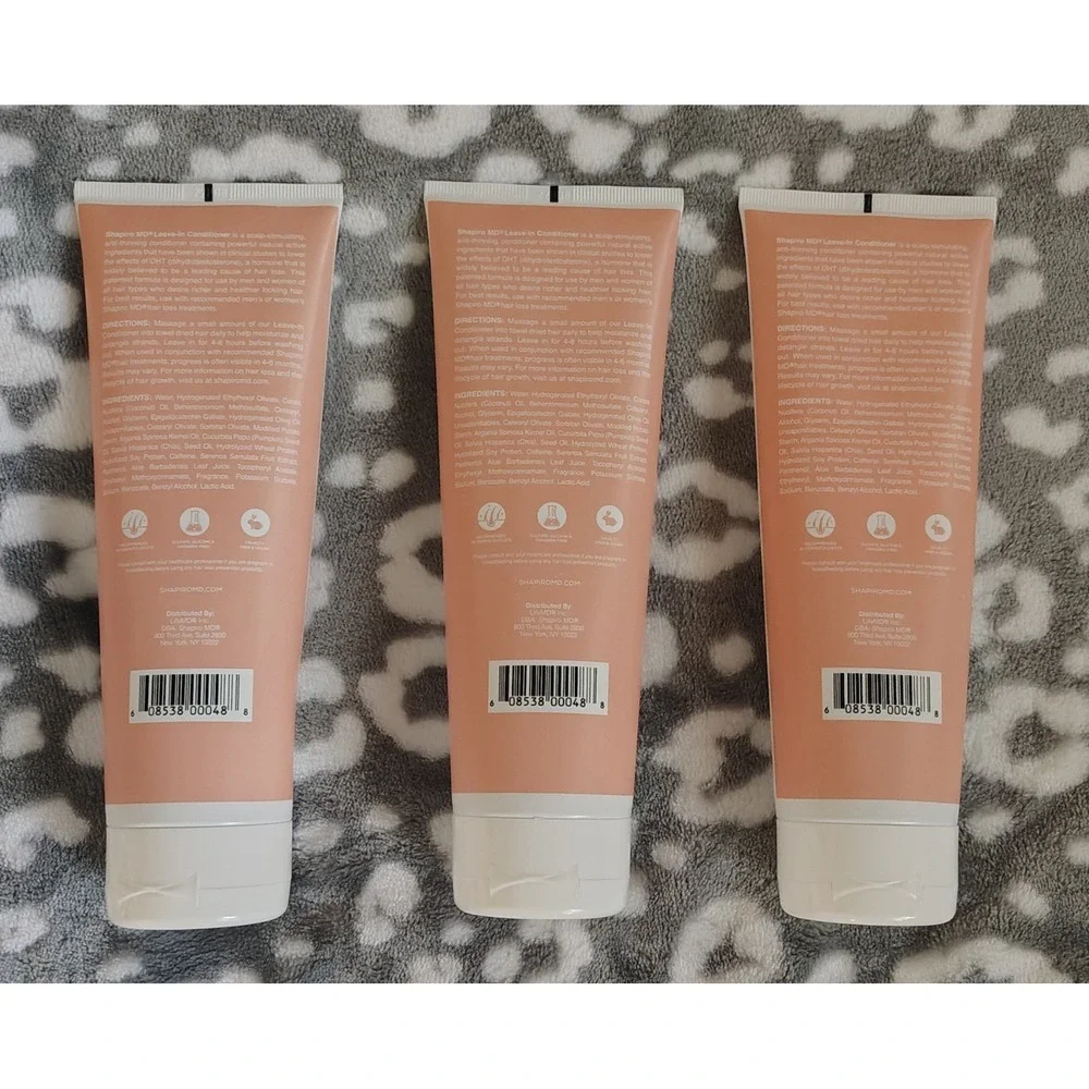 Hair Loss Leave-in Conditioner, Natural Vegan, DHT Blockers for Thinning Hair
